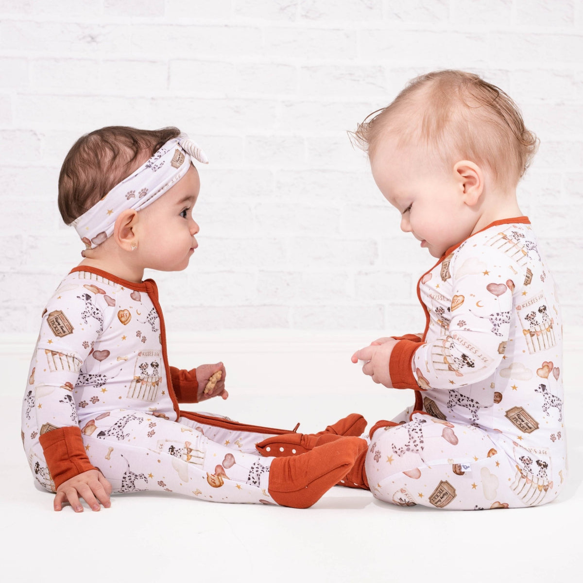 I Ruff You Romper - Jammie Session