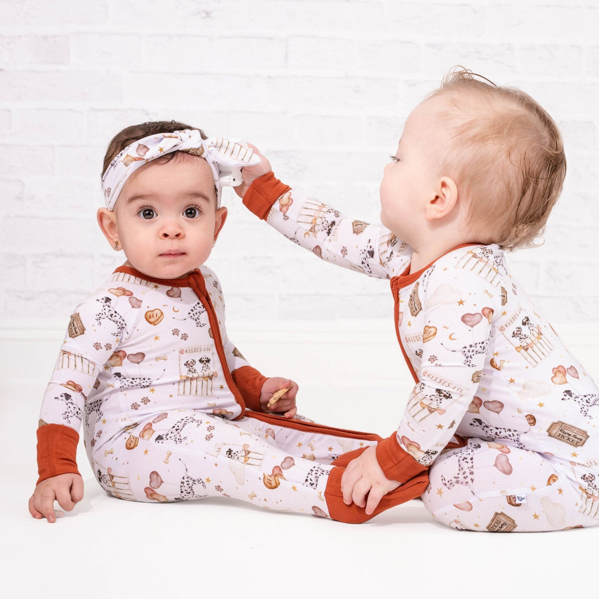 I Ruff You Romper - Jammie Session