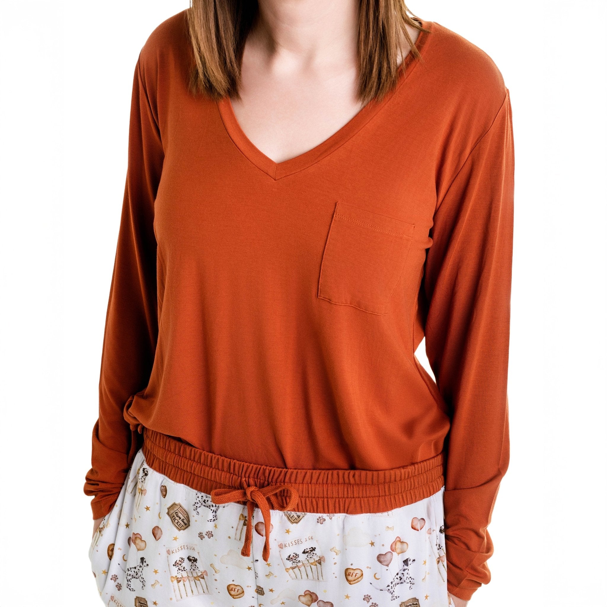 I Ruff You Women's Long Sleeve Shirt - Jammie Session