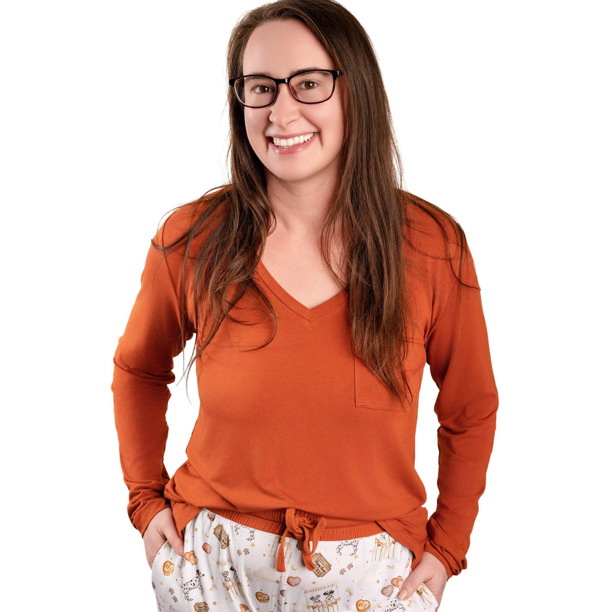 I Ruff You Women's Long Sleeve Shirt - Jammie Session