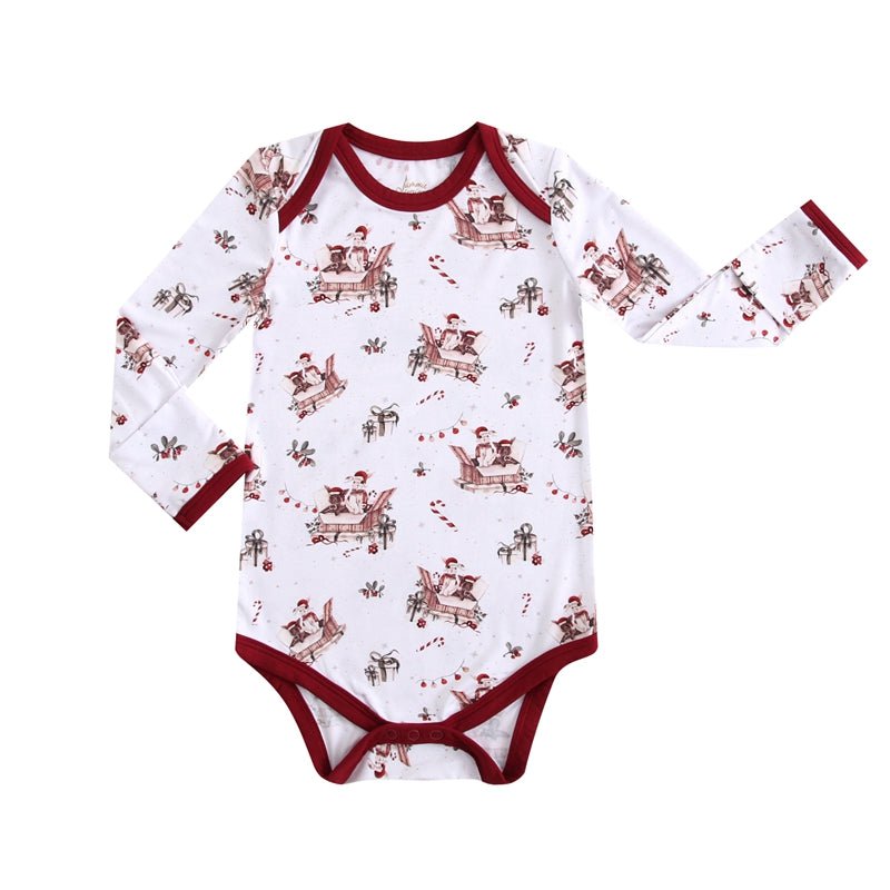 Jingle Bell Hop (Rabbit) Bodysuit - Jammie Session