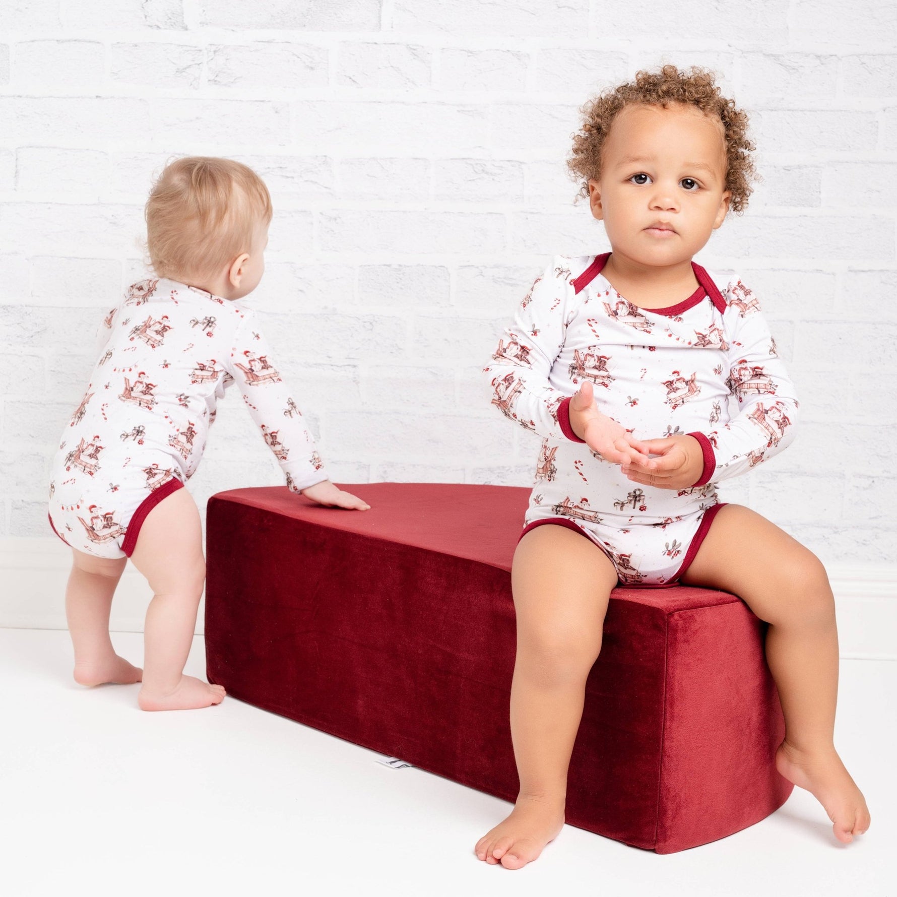 Jingle Bell Hop (Rabbit) Bodysuit - Jammie Session