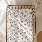 Jingle Bell Hop (Rabbit) Crib Sheet - Jammie Session