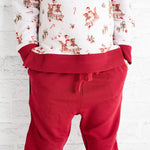 Jingle Bell Hop (Rabbit) Kids Jogger Set - Jammie Session