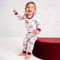 Load image into Gallery viewer, Jingle Bell Hop (Rabbit) Long Sleeve PJ's - Jammie Session
