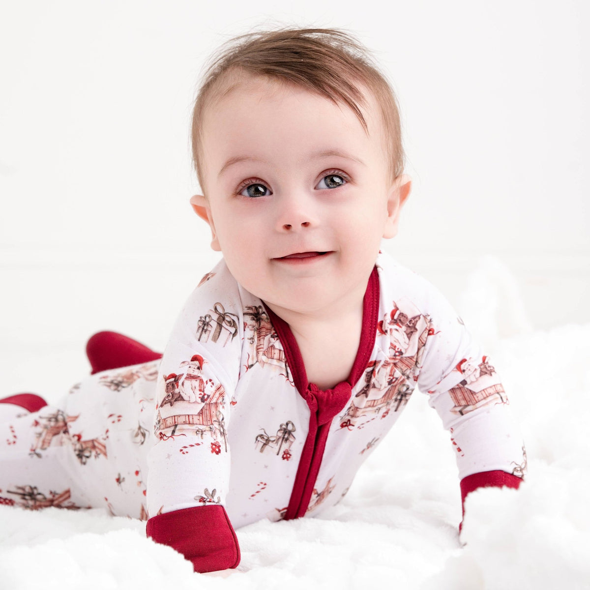 Jingle Bell Hop (Rabbit) Romper - Jammie Session