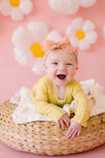Load image into Gallery viewer, Lemon Meringue (Yellow) Ribbed Romper BDLJ - Jammie Session
