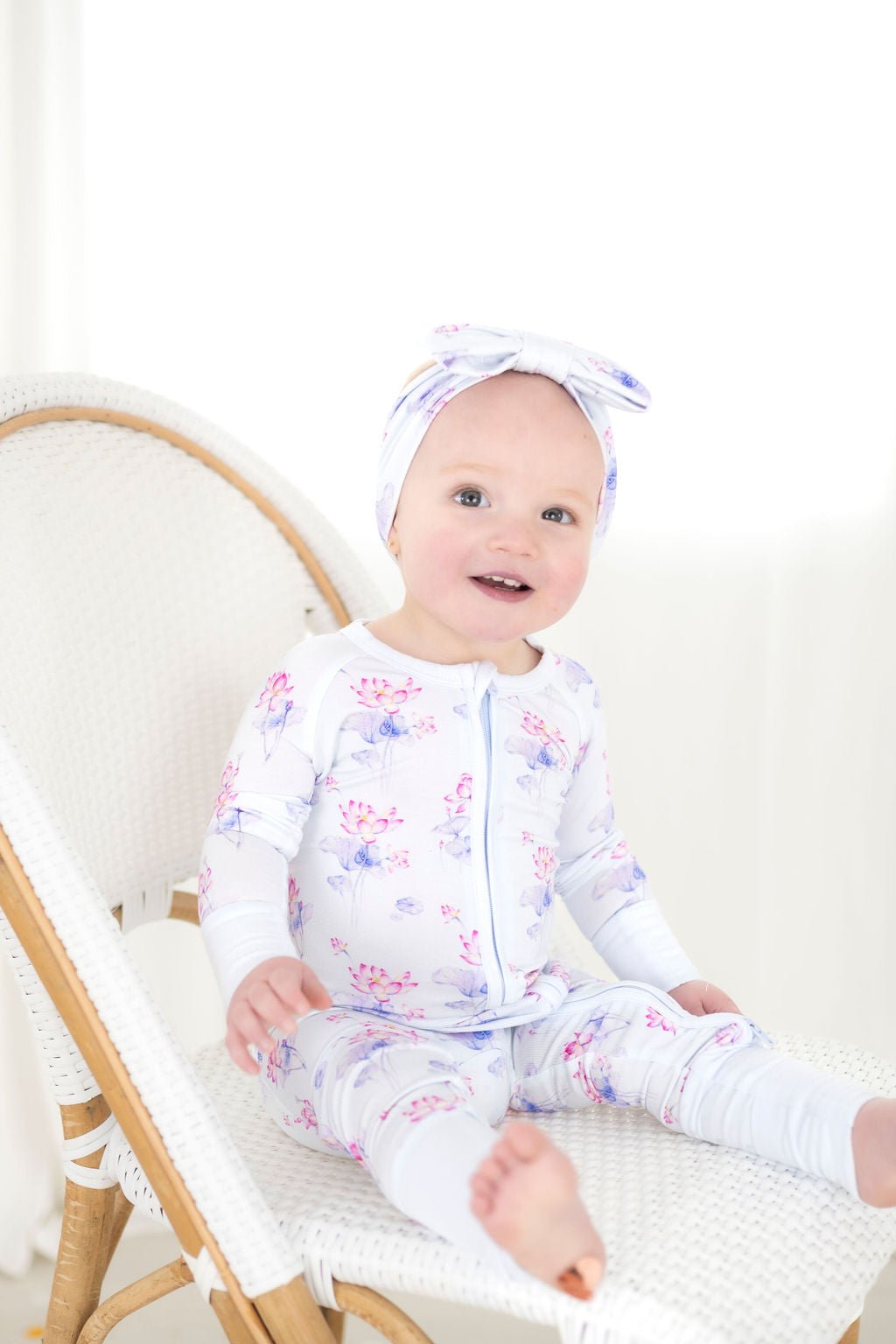 Love You Lotus Romper BDLJ - Jammie Session
