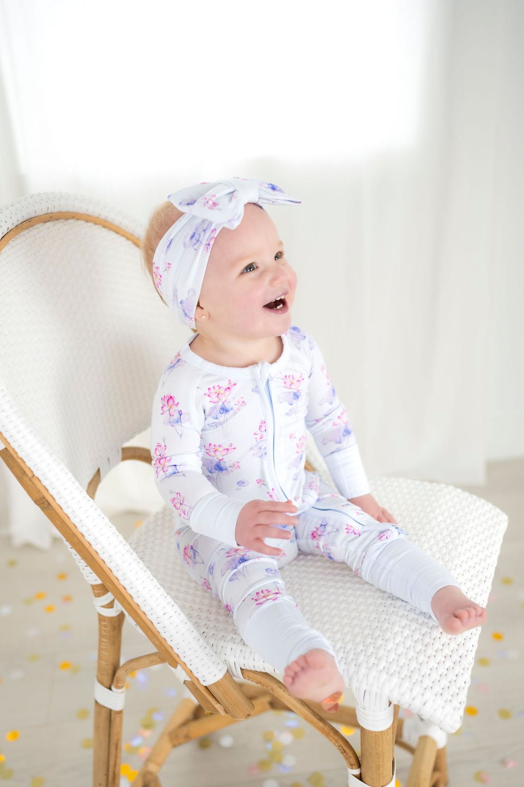 Love You Lotus Romper BDLJ - Jammie Session