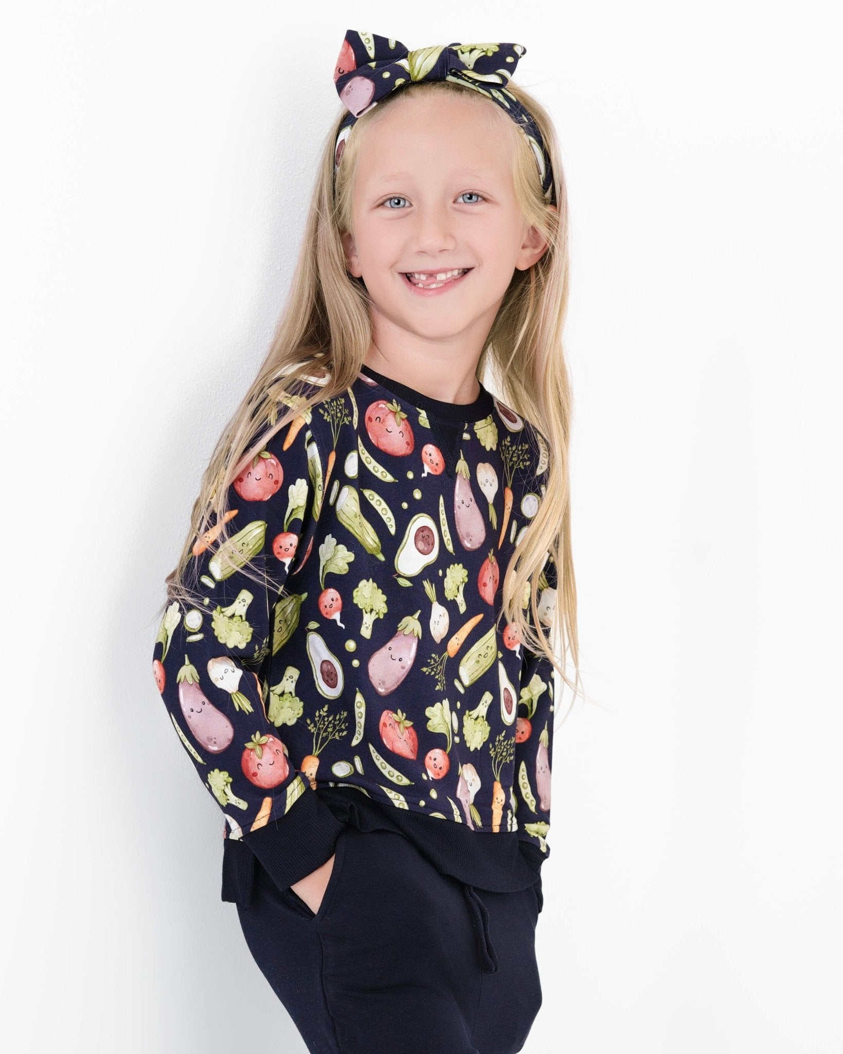 Love You Veggie Much Kids Jogger Set - Jammie Session