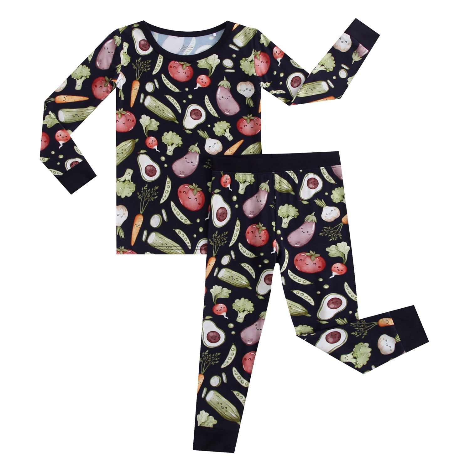 Love You Veggie Much Long Sleeve PJ's - Jammie Session