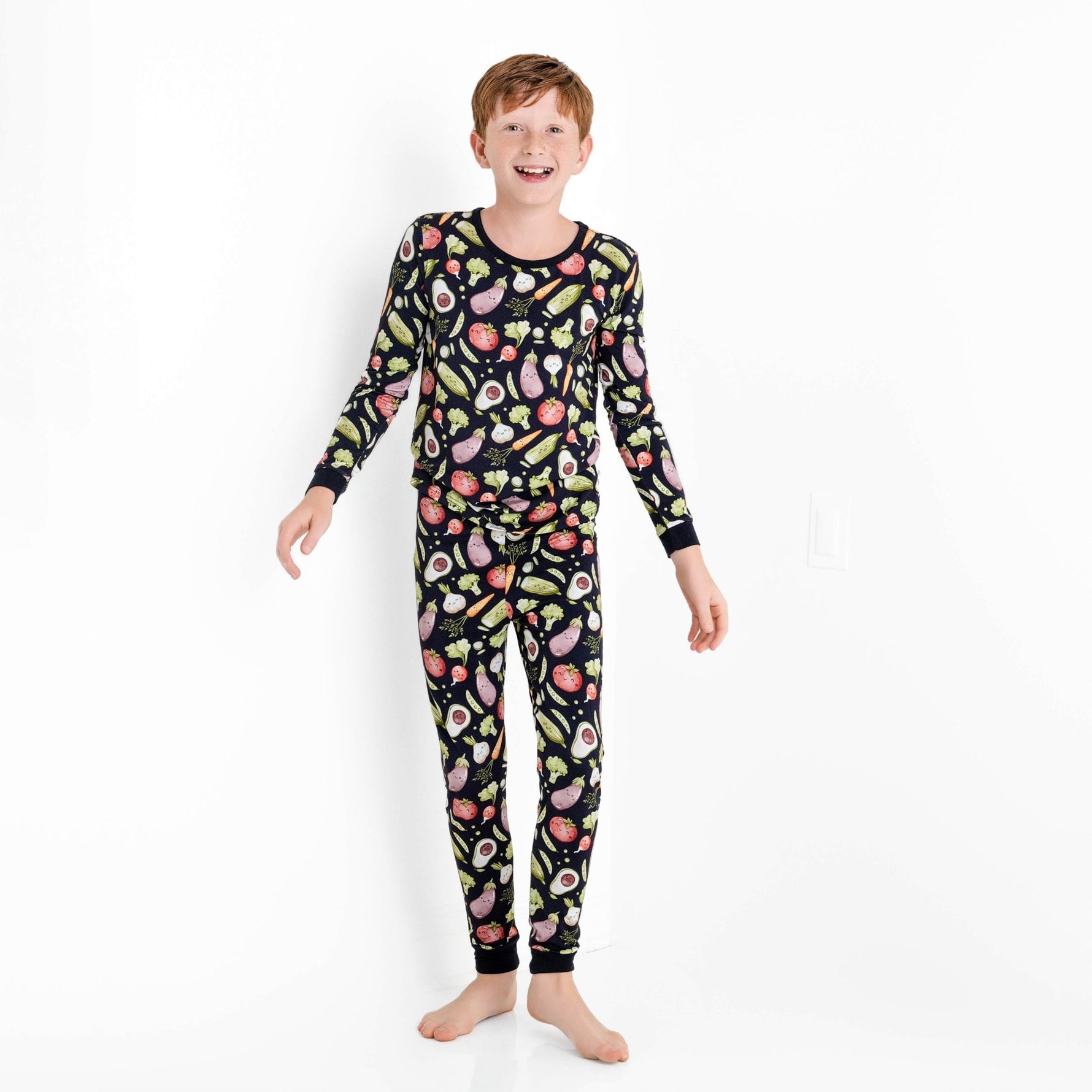 Love You Veggie Much Long Sleeve PJ's - Jammie Session