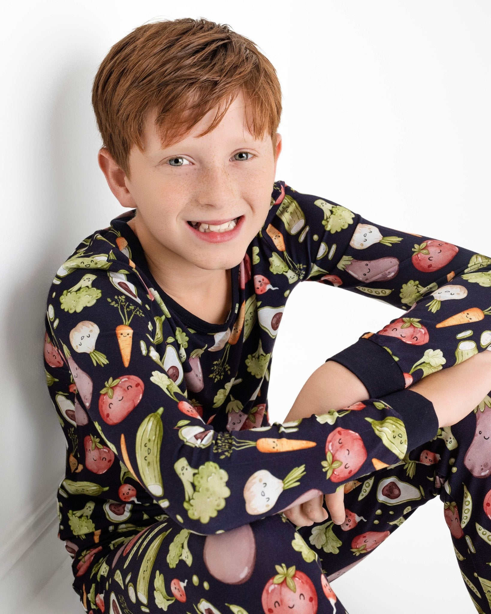 Love You Veggie Much Long Sleeve PJ's - Jammie Session