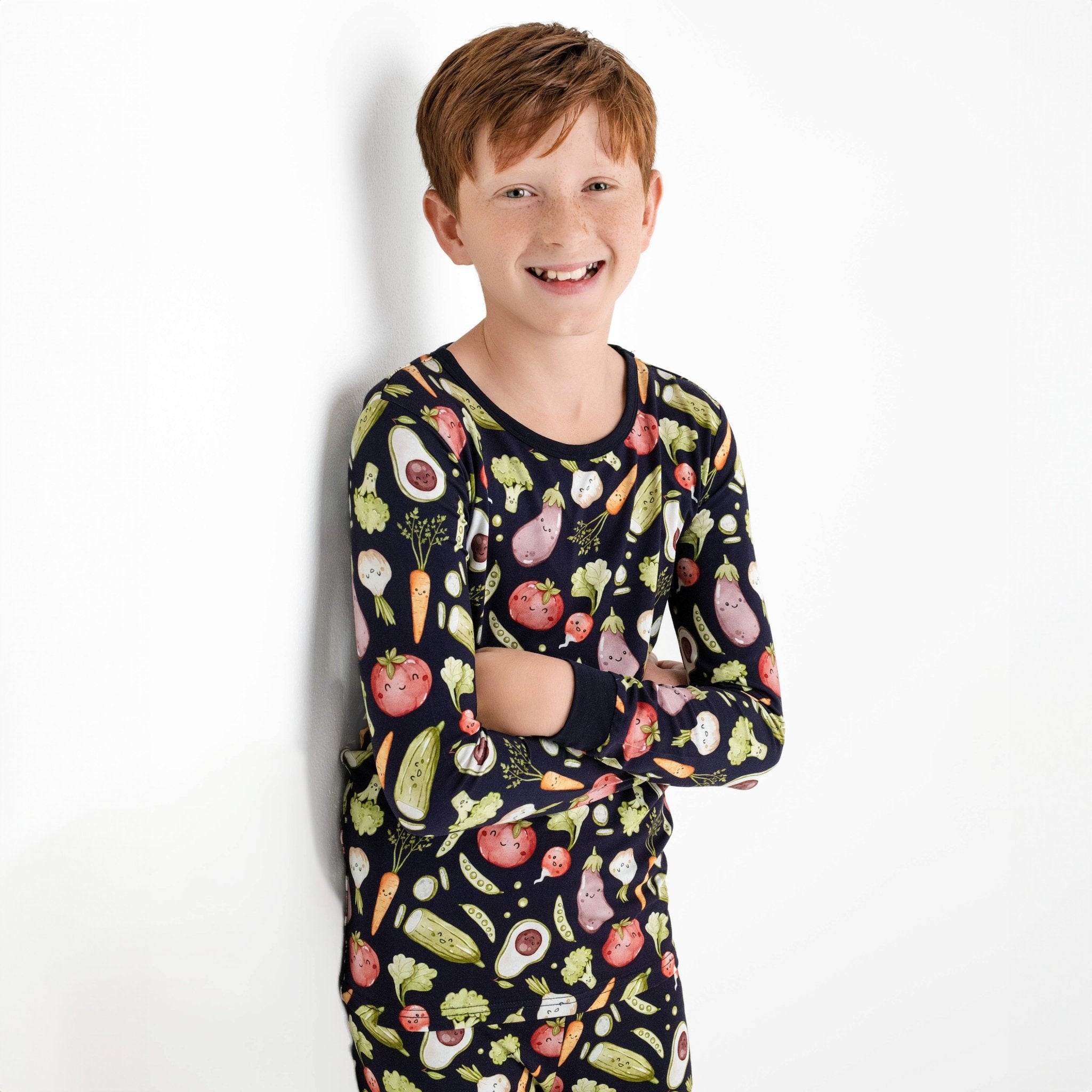 Love You Veggie Much Long Sleeve PJ's - Jammie Session