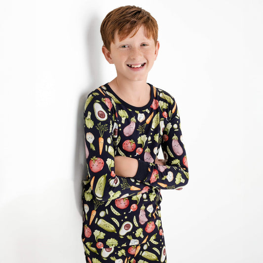 Love You Veggie Much Long Sleeve PJ's - Jammie Session