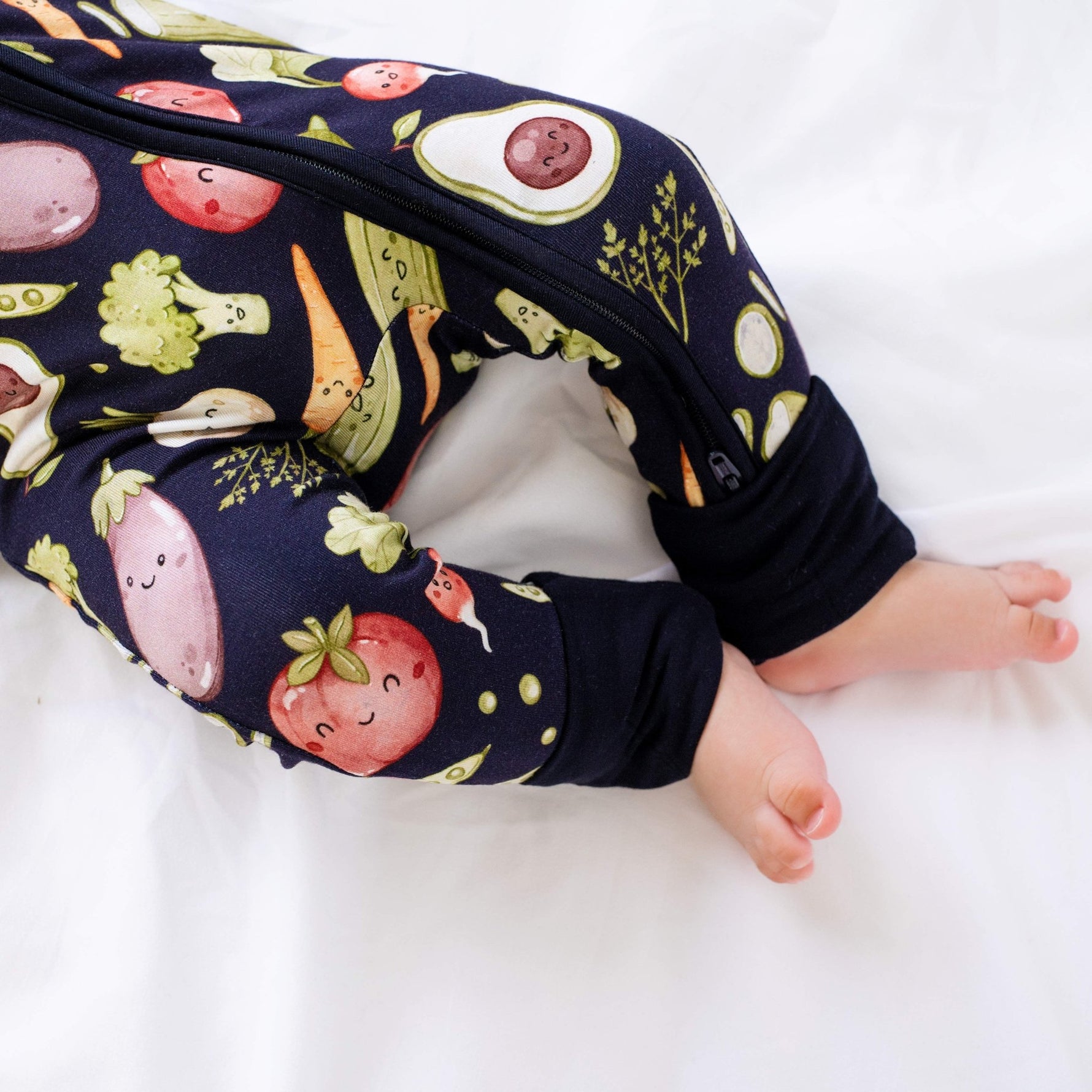 Love You Veggie Much Romper - Jammie Session