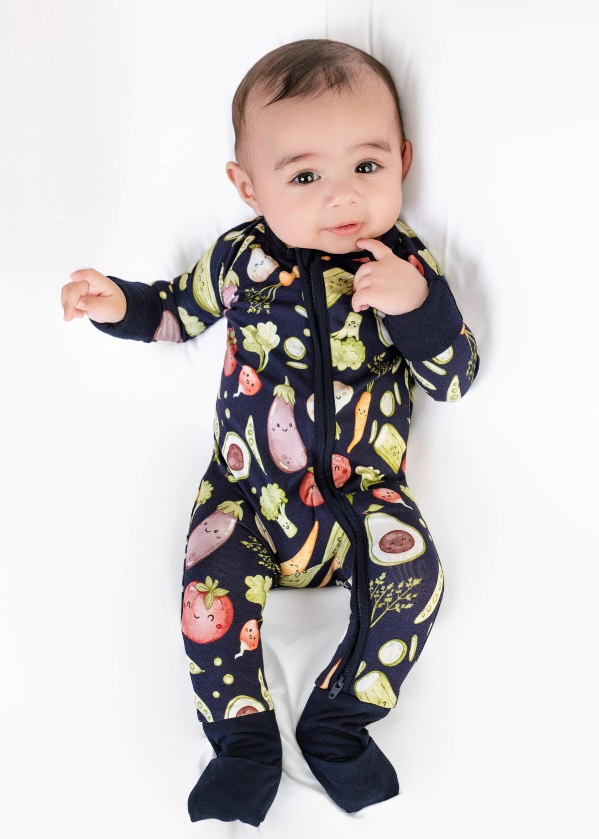 Love You Veggie Much Romper - Jammie Session
