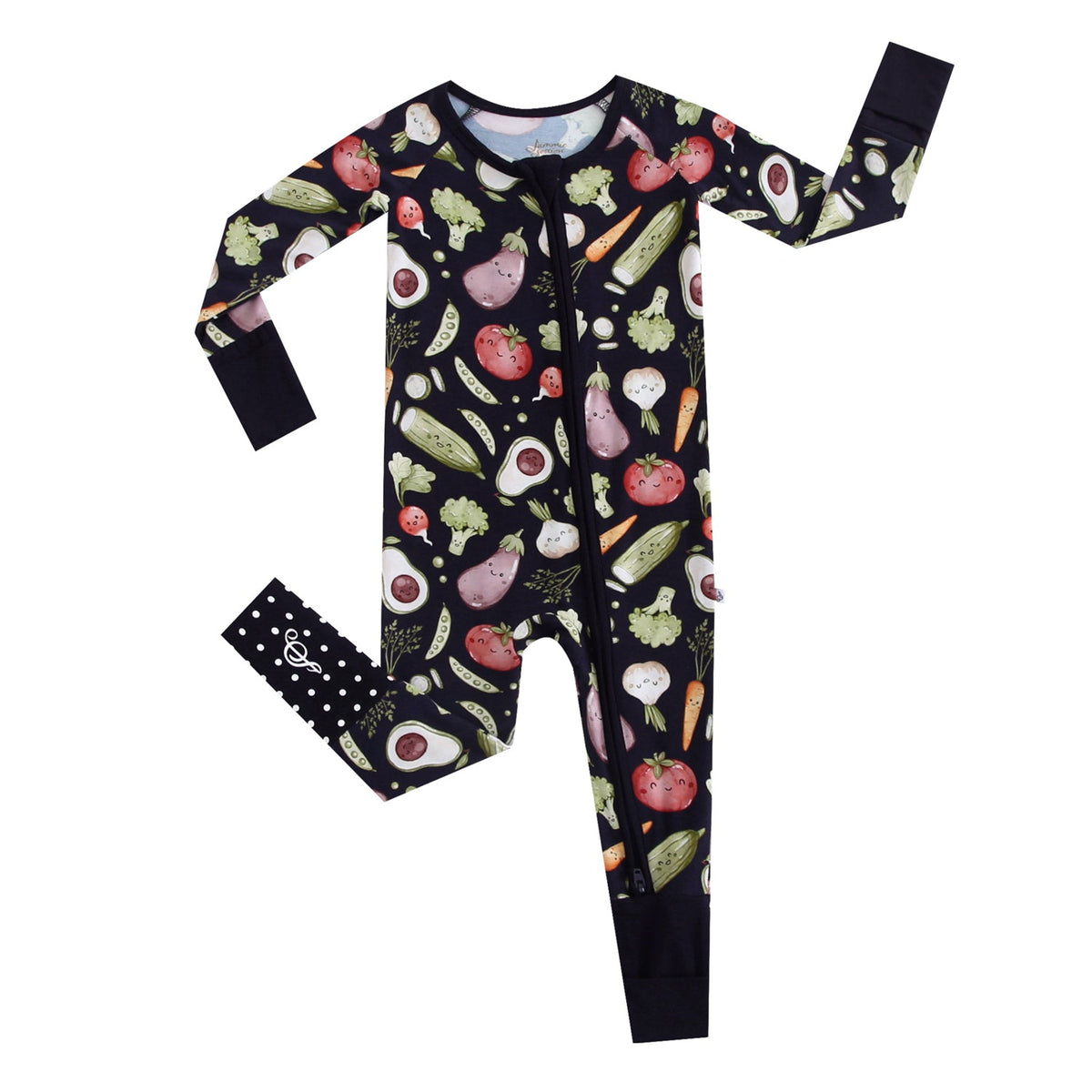 Love You Veggie Much Romper - Jammie Session