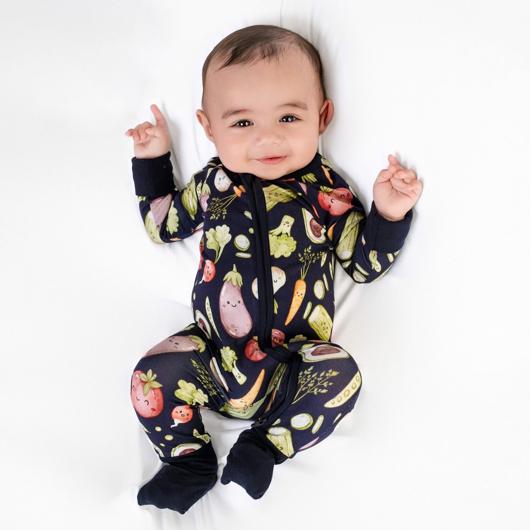 Love You Veggie Much Romper - Jammie Session