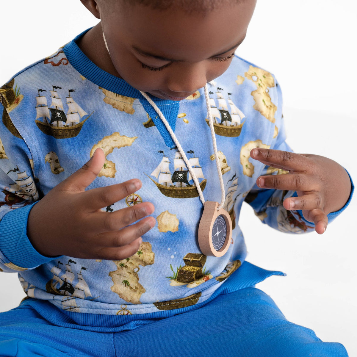 Maps and Mateys (Pirate) Kids Jogger Set - Jammie Session