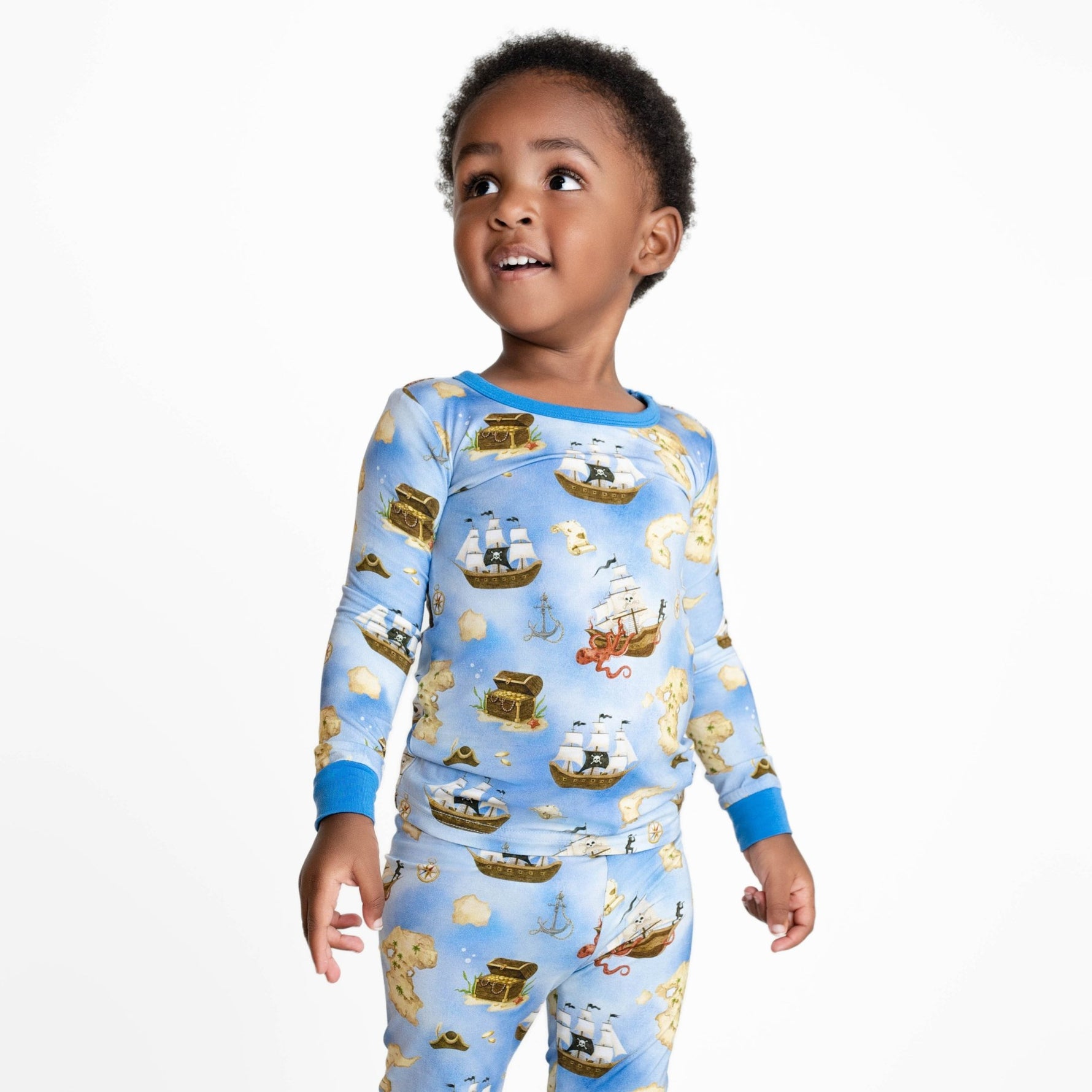 Maps and Mateys (Pirate) Long Sleeve PJ's - Jammie Session