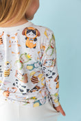 Load image into Gallery viewer, Meowster of Disguise Kids' Long Sleeve T-shirt - Jammie Session
