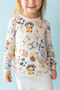 Load image into Gallery viewer, Meowster of Disguise Kids' Long Sleeve T-shirt - Jammie Session
