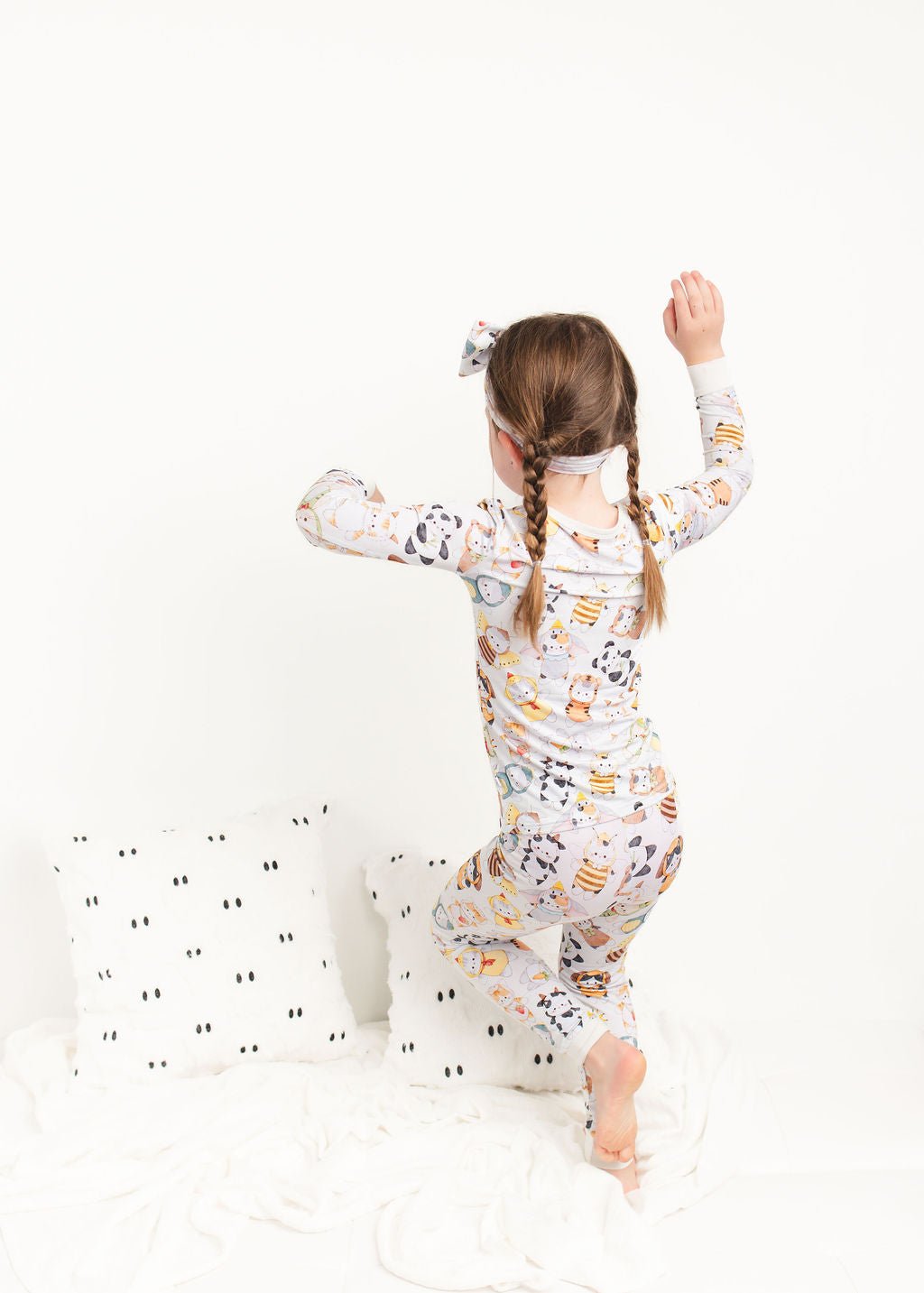 Meowster of Disguise Long Sleeve PJ's - Jammie Session