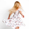 Load image into Gallery viewer, Mermaid Cove Short Sleeve Big Kid Twirl Dress BDLJ - Jammie Session
