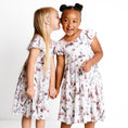Load image into Gallery viewer, Mermaid Cove Short Sleeve Big Kid Twirl Dress BDLJ - Jammie Session

