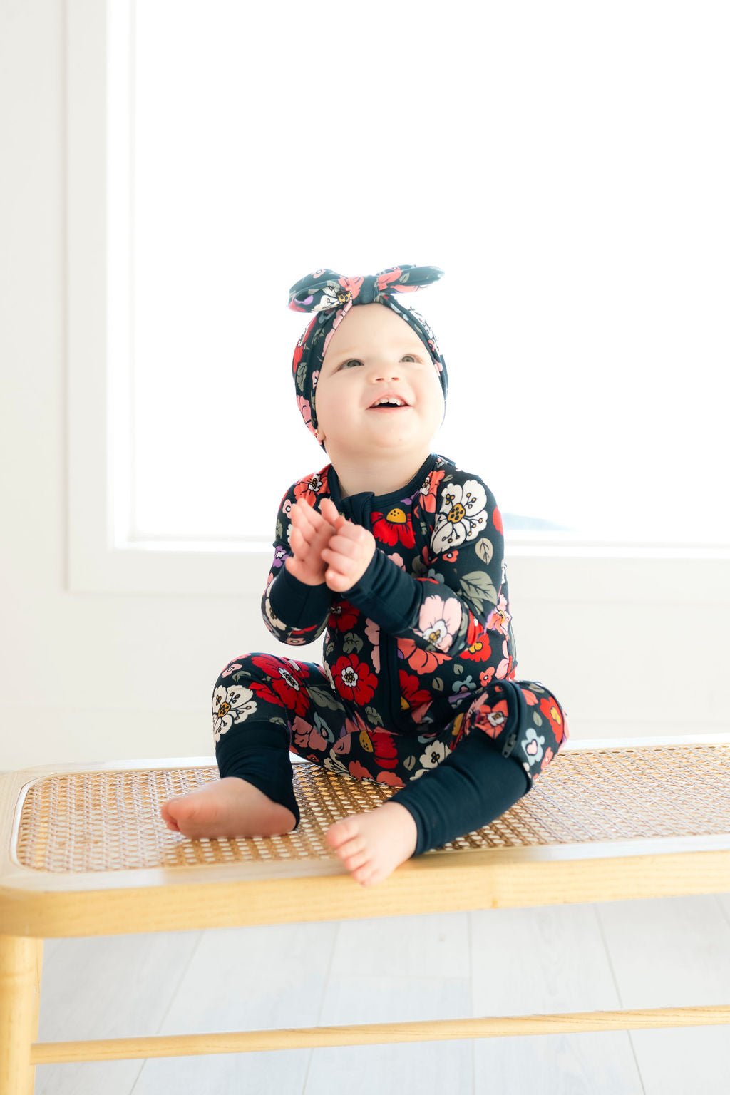 Midnight Meadow Romper BDLJ - Jammie Session