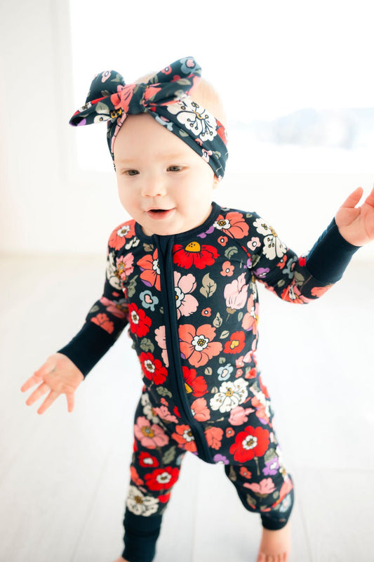 Midnight Meadow Romper BDLJ - Jammie Session