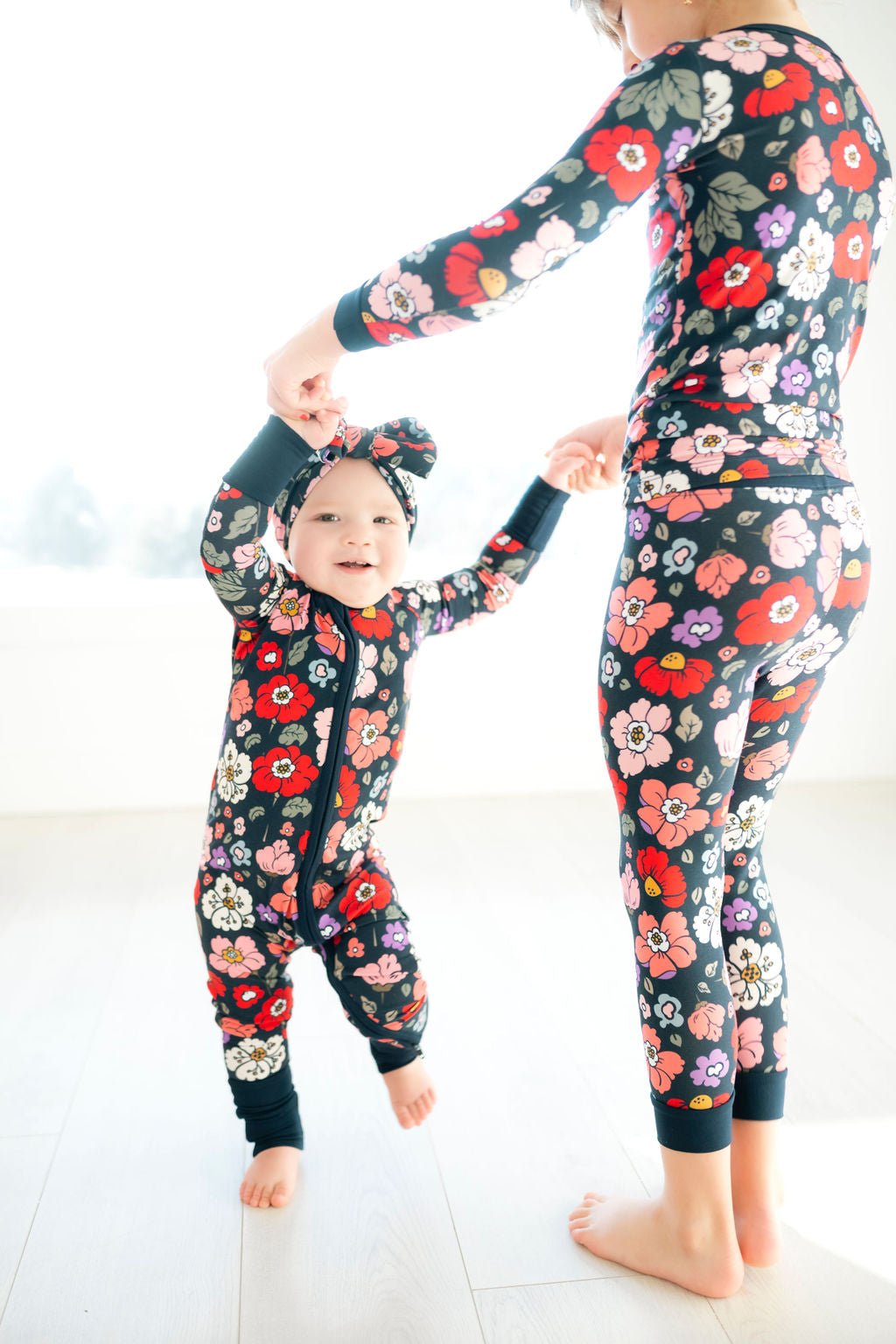 Midnight Meadow Romper BDLJ - Jammie Session