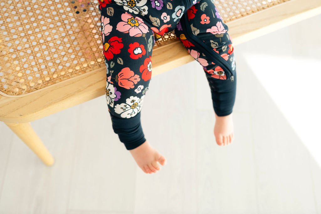 Midnight Meadow Romper BDLJ - Jammie Session