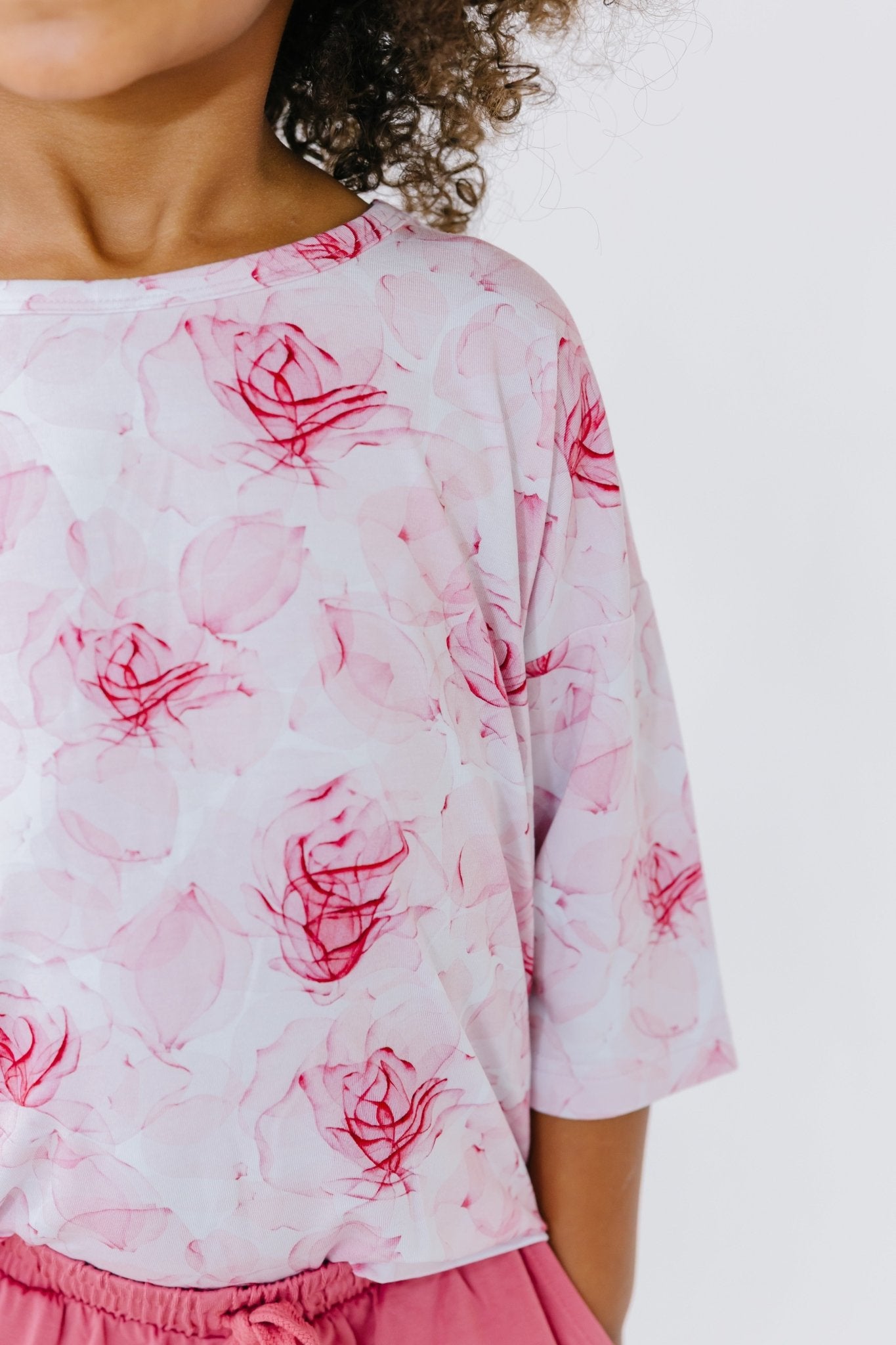 Misty Roses Comfy Cloud Short Set - Jammie Session