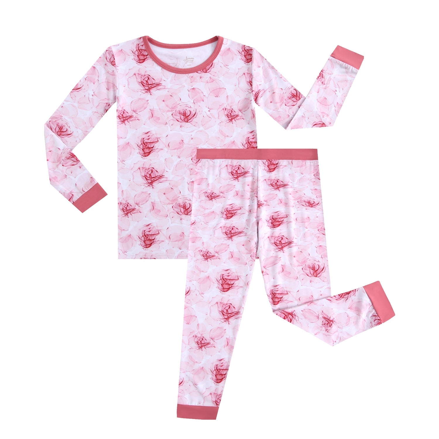 Misty Roses Long Sleeve PJ's - Jammie Session