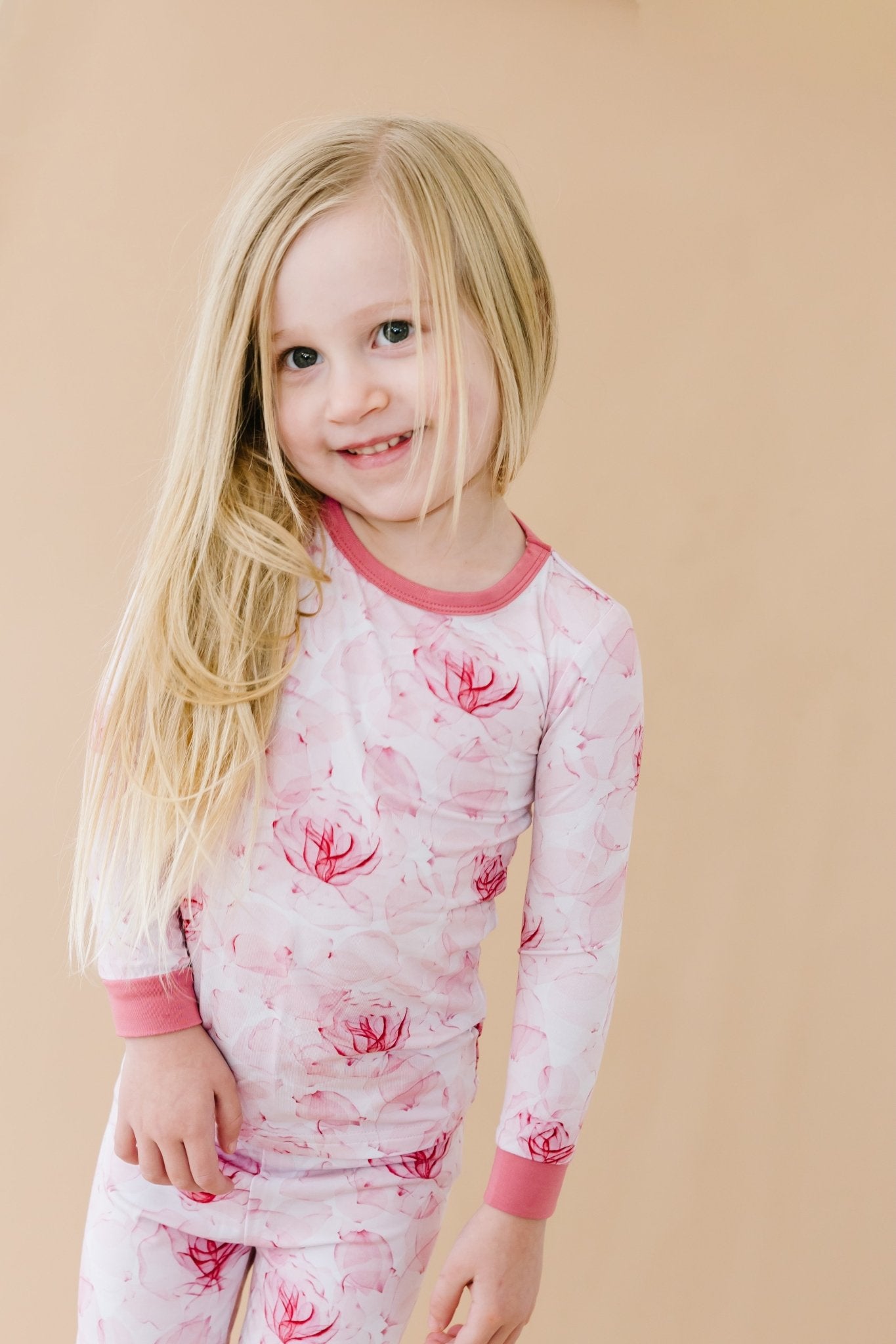 Misty Roses Long Sleeve PJ's - Jammie Session