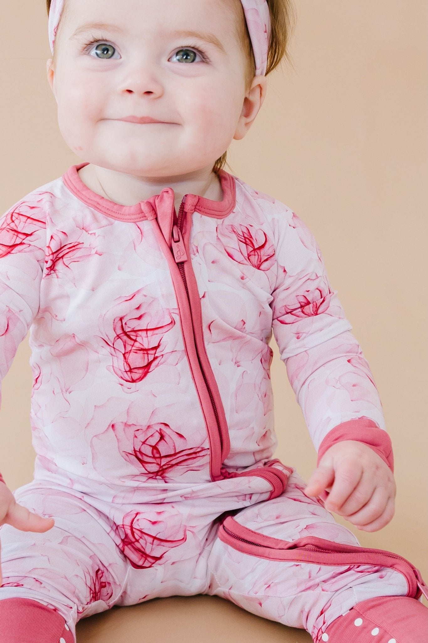 Misty Roses Rose Romper - Jammie Session