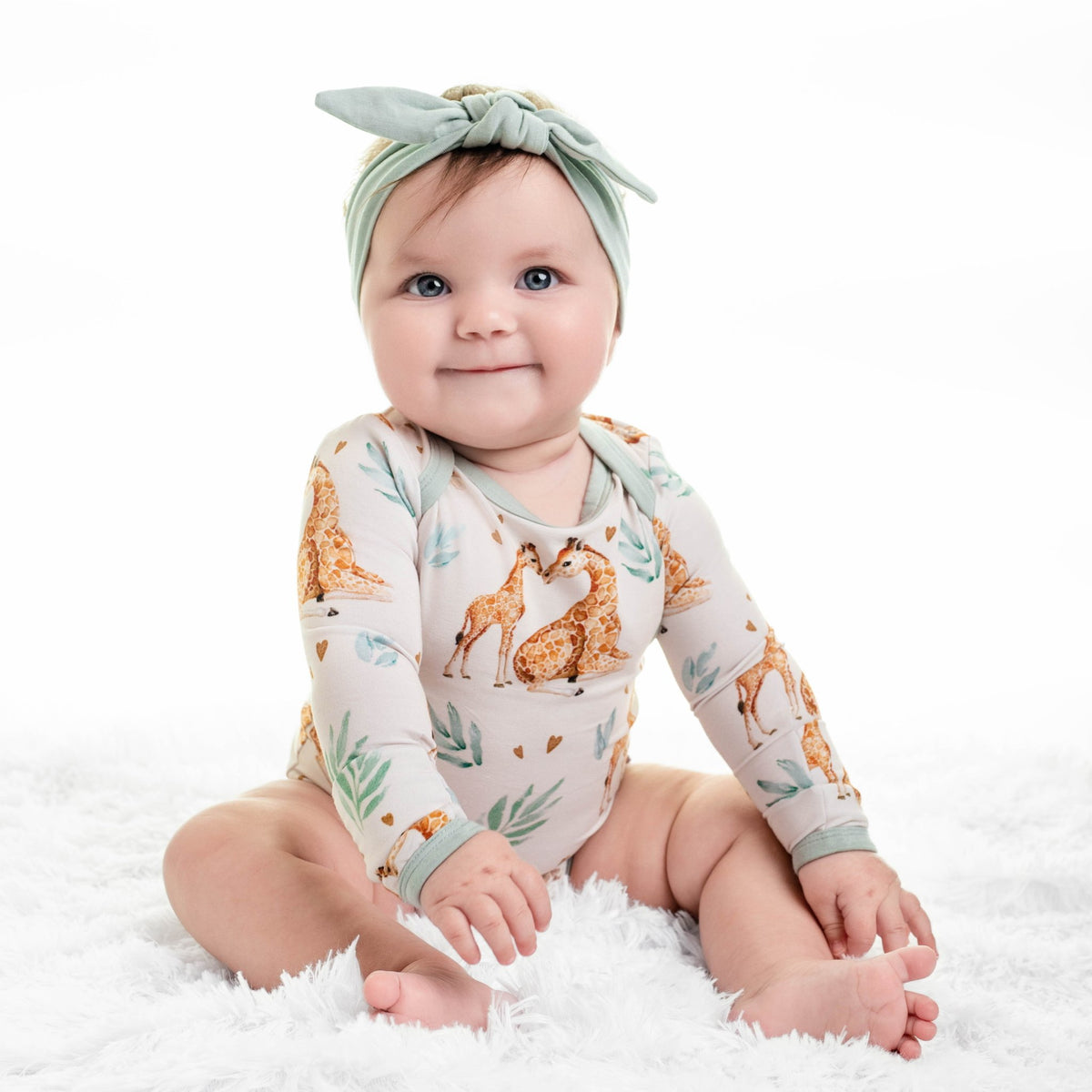 Mother's Love (Giraffe) Bodysuit - Jammie Session