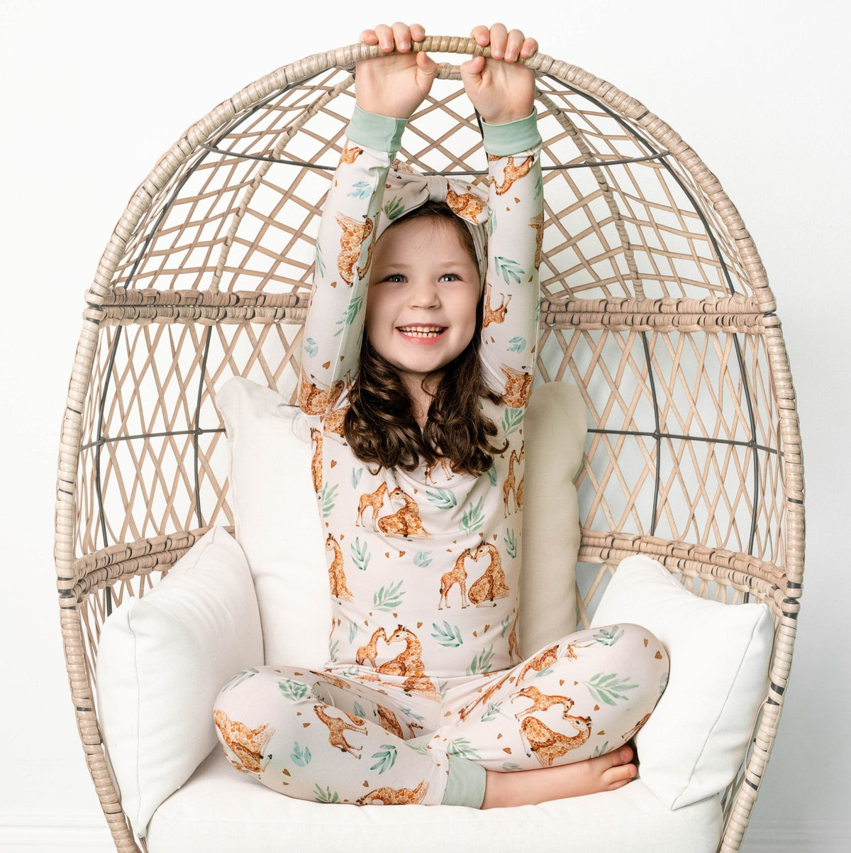 Mother's Love (Giraffe) Long Sleeve PJ's - Jammie Session