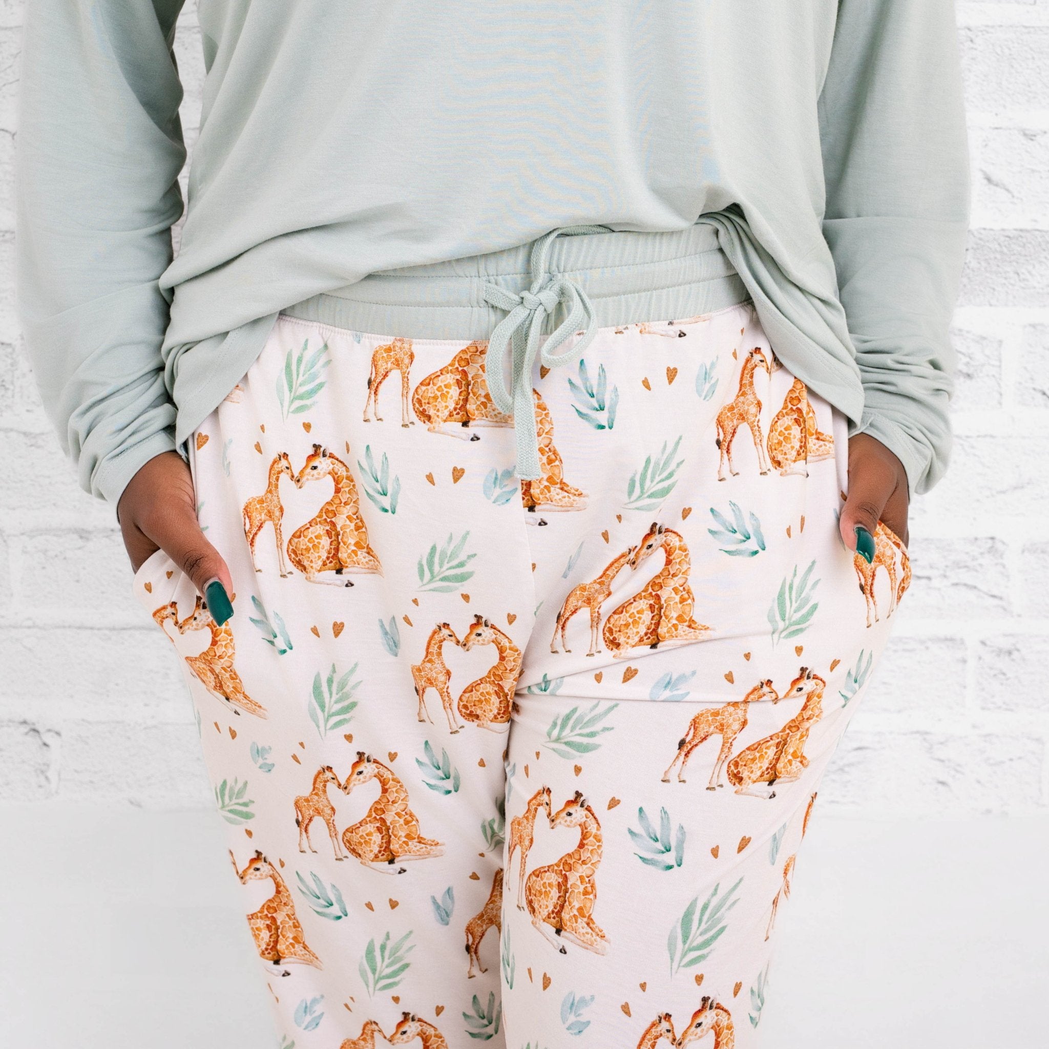 Mother's Love (Giraffe) Women's Jogger Pants - Jammie Session