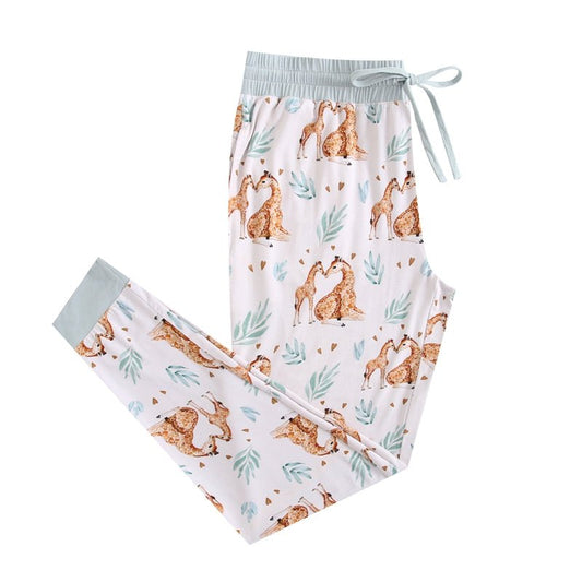 Mother's Love (Giraffe) Women's Jogger Pants - Jammie Session