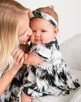 Load image into Gallery viewer, Mountain Mist Bodysuit Twirl Dress - Jammie Session
