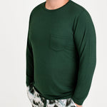Mountain Mist Men's Solid Long Sleeve Shirt - Jammie Session