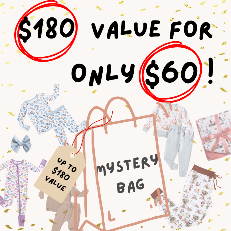 A JammieSession Mystery Grab Bag offers up to $180 worth of cozy pajamas, premium loungewear, and more kids’ clothes for just $60—plus a large illustrated gift bag!.