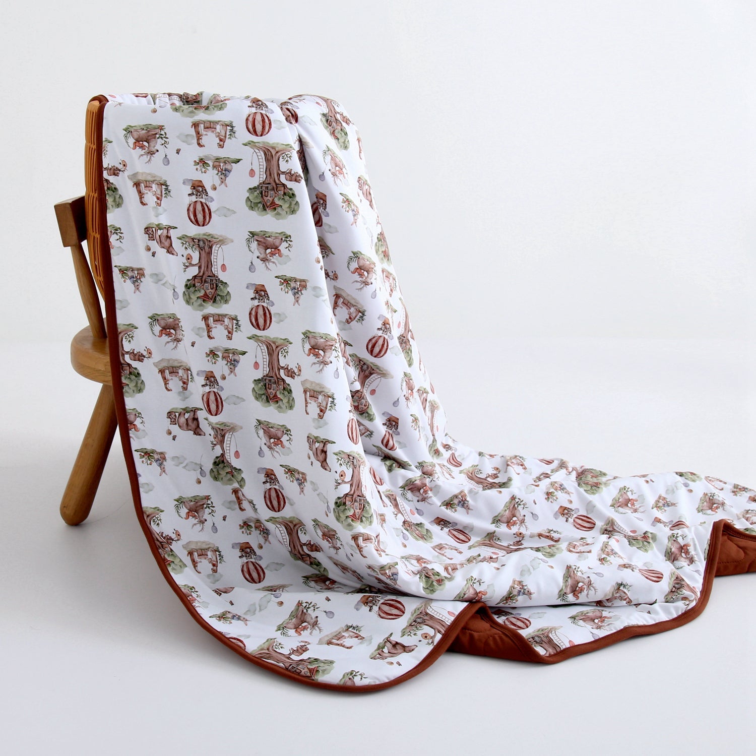 Nature's Nook Adult Quilted Blanket BDLJ - Jammie Session