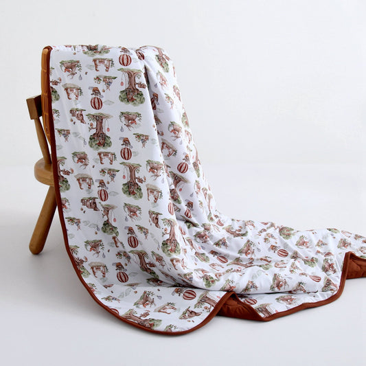 Nature's Nook Adult Quilted Blanket BDLJ - Jammie Session