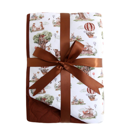 Nature's Nook Adult Quilted Blanket BDLJ - Jammie Session