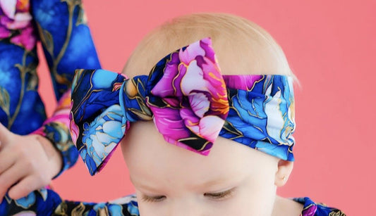 Neon Blooms Bow BDLJ - Jammie Session