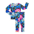 Load image into Gallery viewer, Neon Blooms Long Sleeve PJ's BDLJ - Jammie Session
